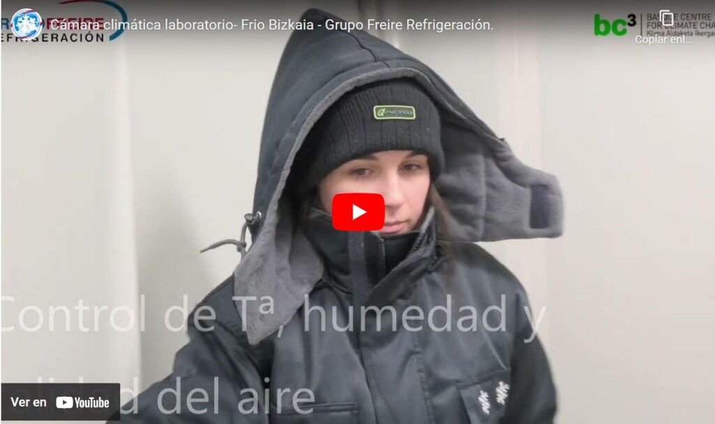 Grupo Freire Refrigeración showcases their construction of the IzotzaLab in YouTube